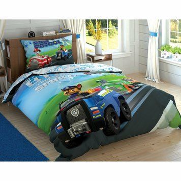Постільна білизна TAC Disney на резинці - Paw Patrol team p-339168 фото