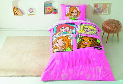 Детское/подростковое постельное белье ТАС Disney - Winx Girls club   p-60297278 фото