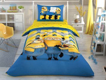 Постільна білизна TAC Disney - Minions Perfect p-60258718 фото