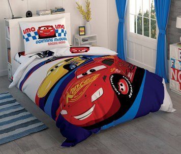 Постільна білизна TAC Disney - Cars Race p-60259515 фото
