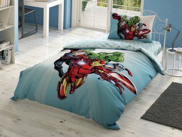 Постільна білизна TAC Disney - Avengers heroes p-60259517 фото