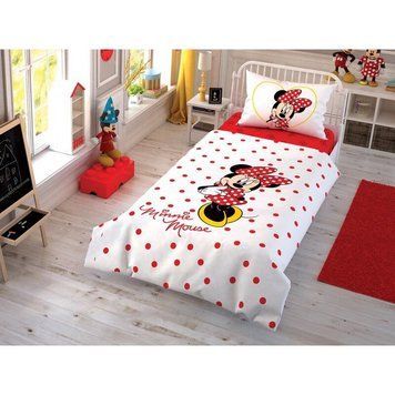 Постільна білизна TAC Disney - Minnie Mouse Cek p-60212047 фото