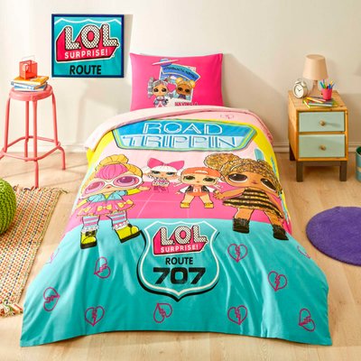 Детское/подростковое постельное белье ТАС Disney - Lol Surprise cute p-60302283 фото